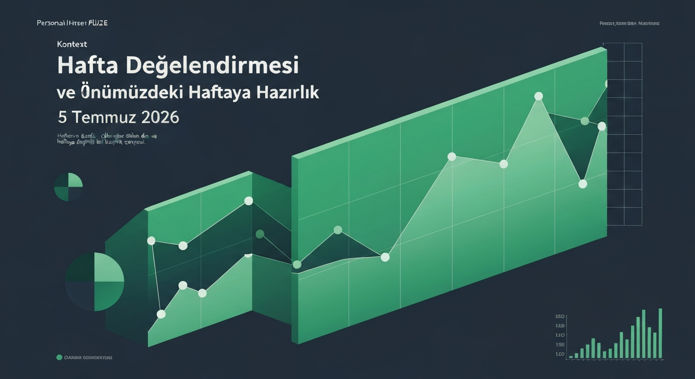 Hafta Değerlendirmesi ve Önümüzdeki Haftaya Hazırlık — 5 Temmuz 2026