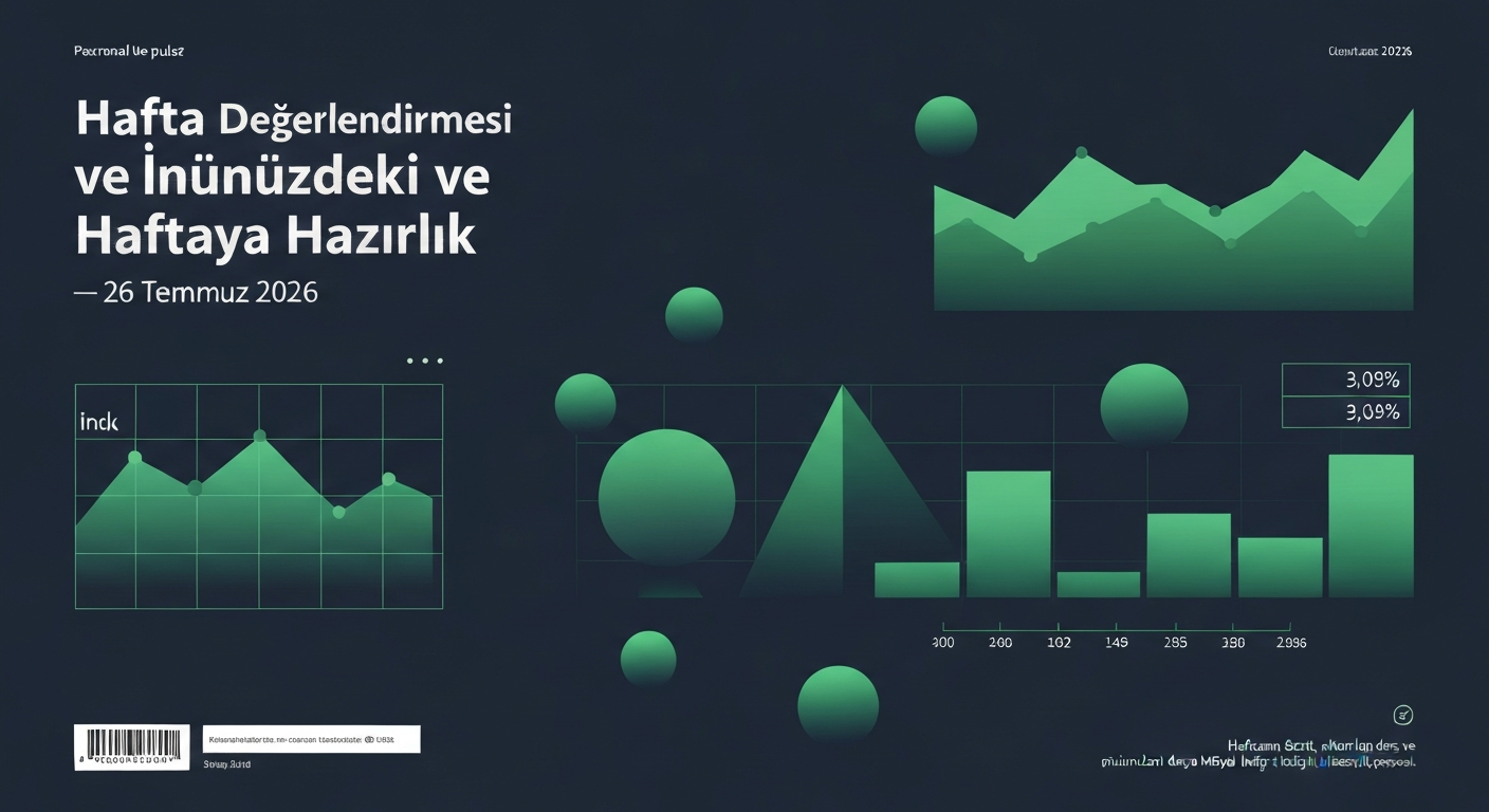 Hafta Değerlendirmesi ve Önümüzdeki Haftaya Hazırlık — 26 Temmuz 2026