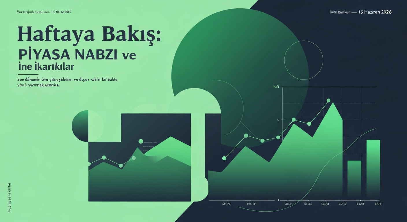 Haftaya Bakış: Piyasa Nabzı ve Öne Çıkan Varlıklar — 15 Haziran 2026