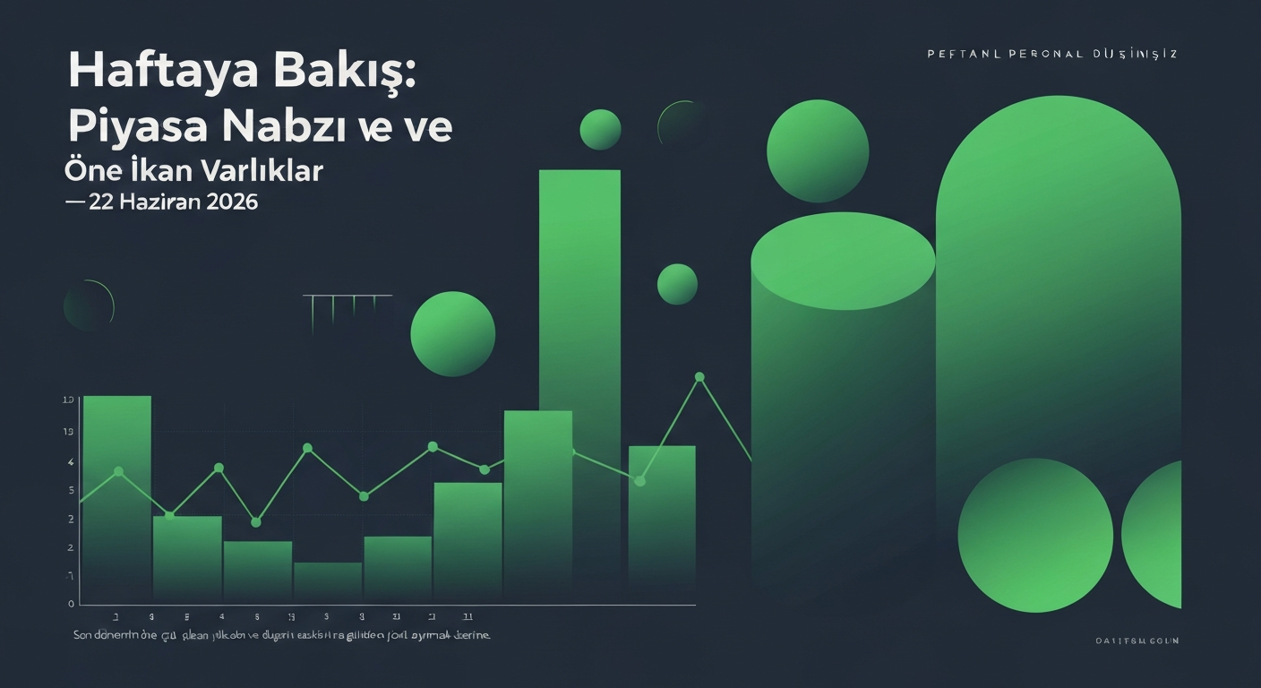 Haftaya Bakış: Piyasa Nabzı ve Öne Çıkan Varlıklar — 22 Haziran 2026