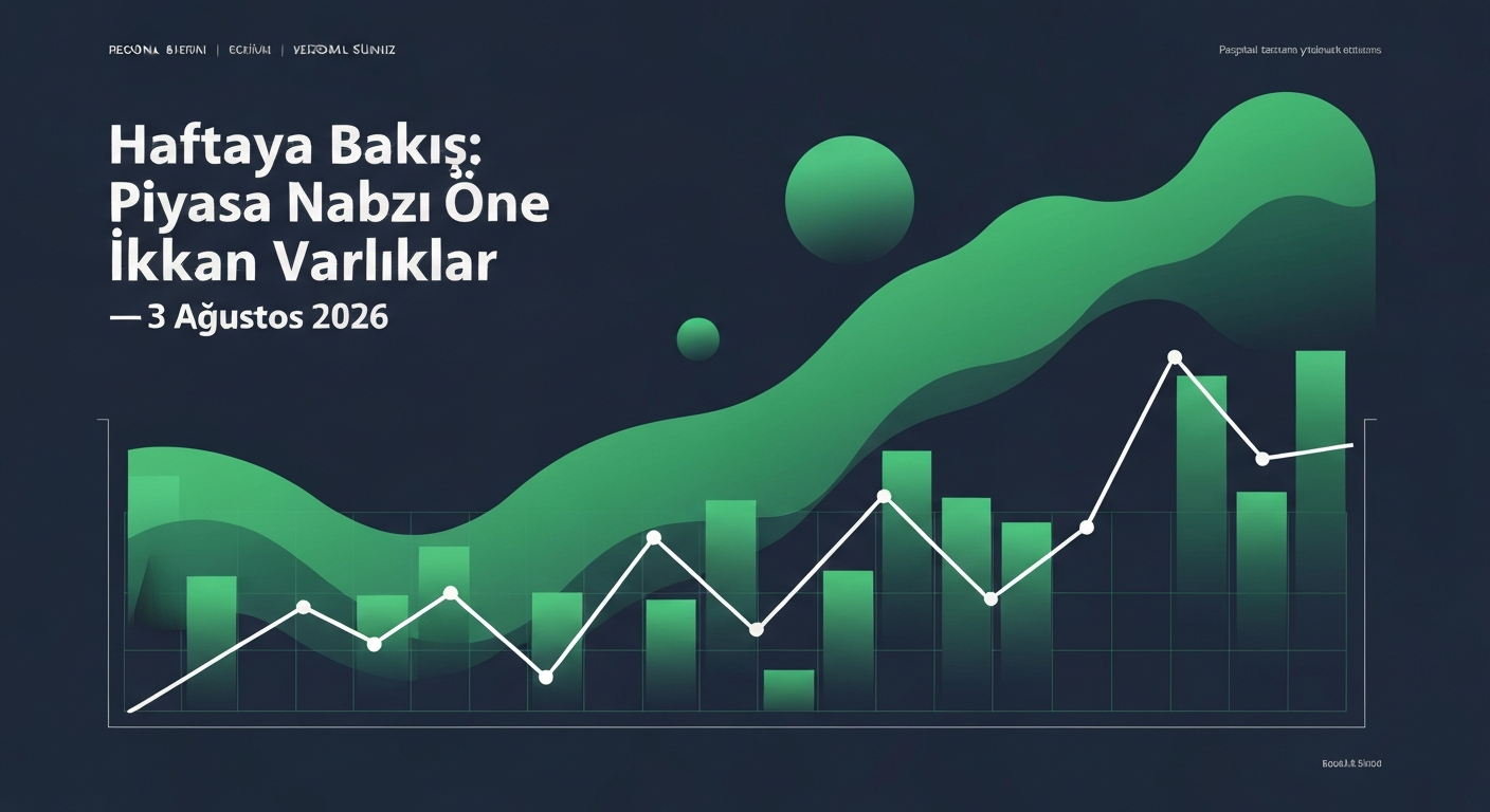 Haftaya Bakış: Piyasa Nabzı ve Öne Çıkan Varlıklar — 3 Ağustos 2026