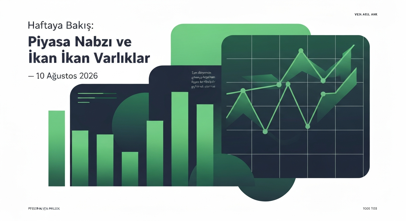 Haftaya Bakış: Piyasa Nabzı ve Öne Çıkan Varlıklar — 10 Ağustos 2026