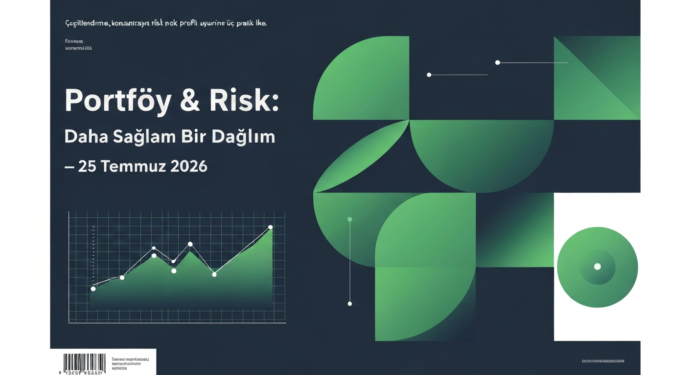 Portföy & Risk: Daha Sağlam Bir Dağılım — 25 Temmuz 2026