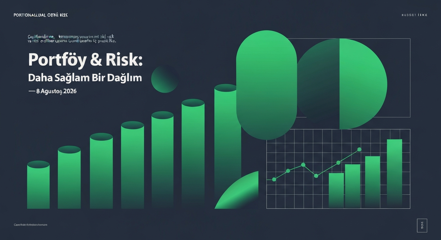 Portföy & Risk: Daha Sağlam Bir Dağılım — 8 Ağustos 2026
