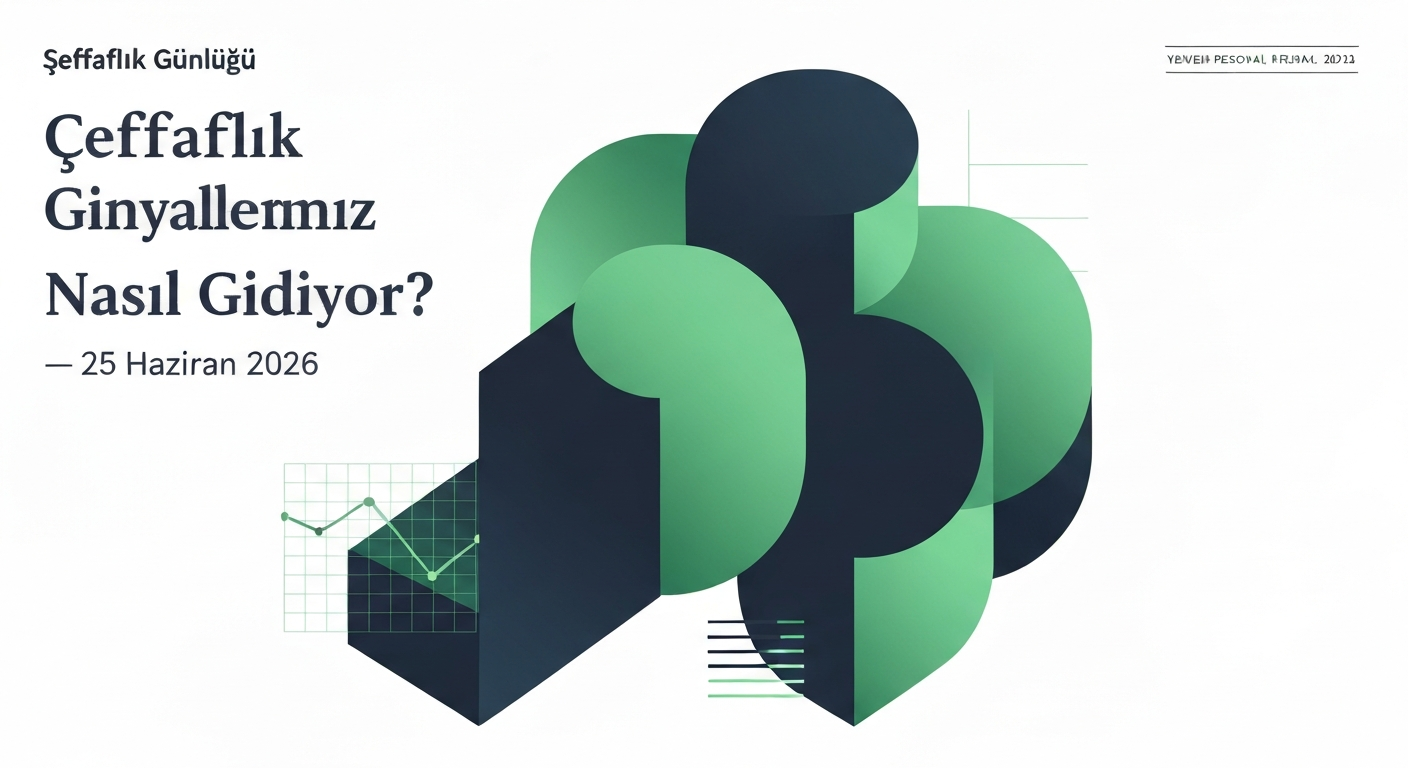 Şeffaflık Günlüğü: Sinyallerimiz Nasıl Gidiyor? — 25 Haziran 2026