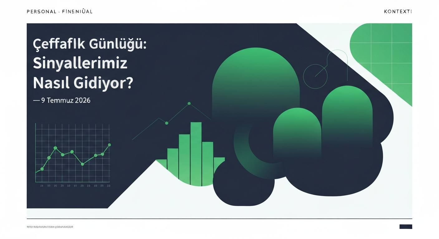 Şeffaflık Günlüğü: Sinyallerimiz Nasıl Gidiyor? — 9 Temmuz 2026