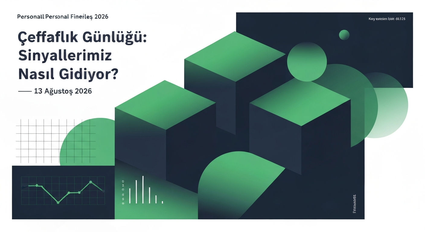 Şeffaflık Günlüğü: Sinyallerimiz Nasıl Gidiyor? — 13 Ağustos 2026