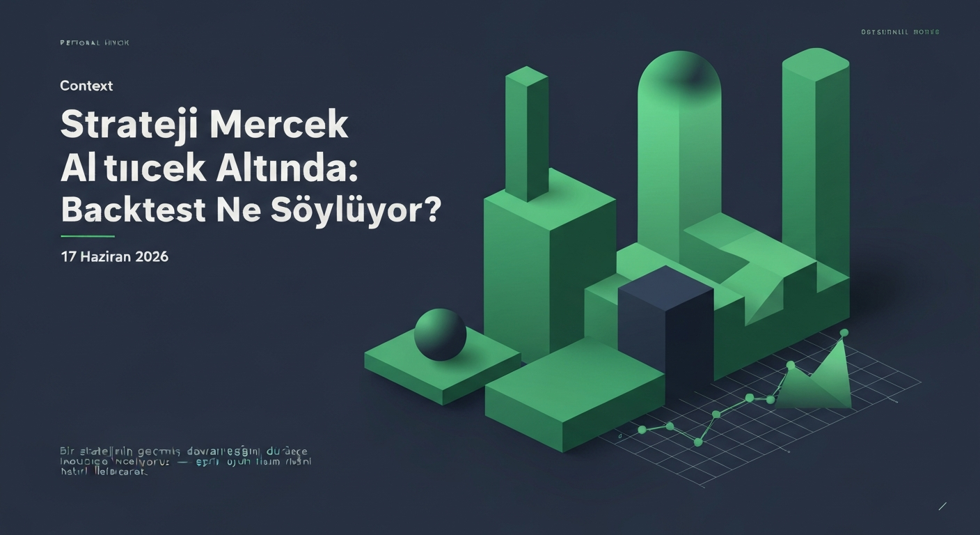 Strateji Mercek Altında: Backtest Ne Söylüyor? — 17 Haziran 2026
