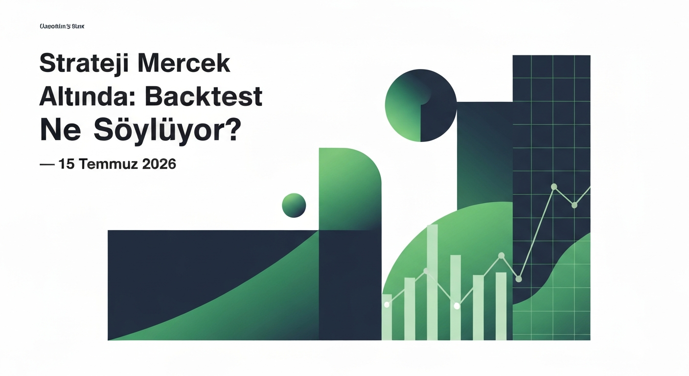 Strateji Mercek Altında: Backtest Ne Söylüyor? — 15 Temmuz 2026