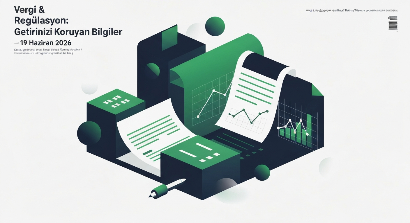 Vergi & Regülasyon: Getirinizi Koruyan Bilgiler — 19 Haziran 2026