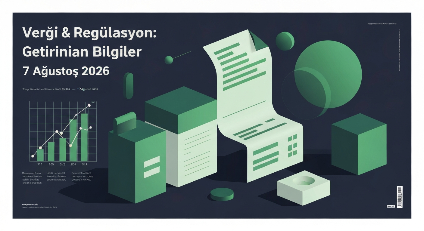 Vergi & Regülasyon: Getirinizi Koruyan Bilgiler — 7 Ağustos 2026
